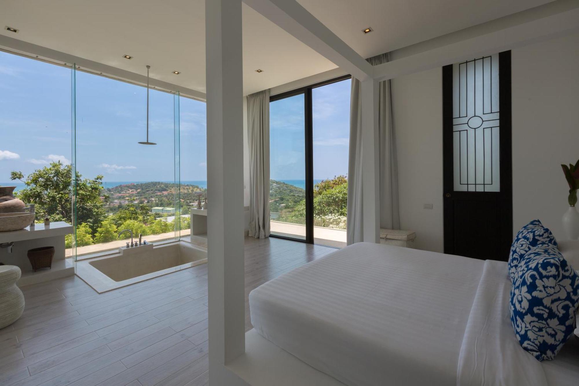 Villa Belle - Fully Serviced Private Sea View Villa With An Award Winning In-House Cook Choeng Mon Exteriér fotografie