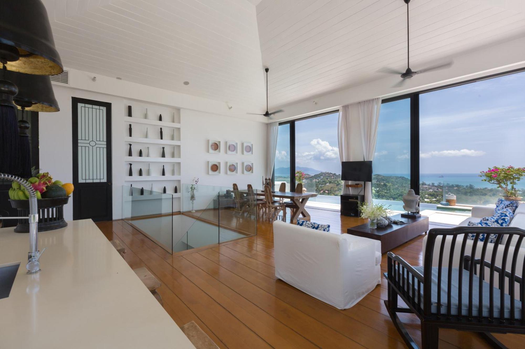 Villa Belle - Fully Serviced Private Sea View Villa With An Award Winning In-House Cook Choeng Mon Exteriér fotografie