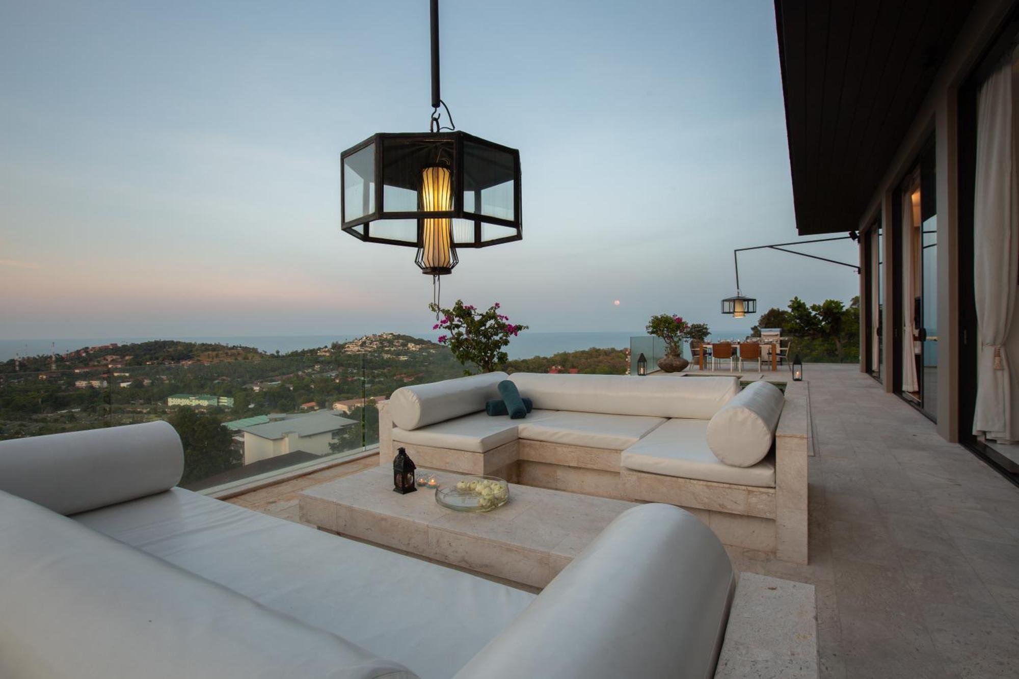 Villa Belle - Fully Serviced Private Sea View Villa With An Award Winning In-House Cook Choeng Mon Exteriér fotografie