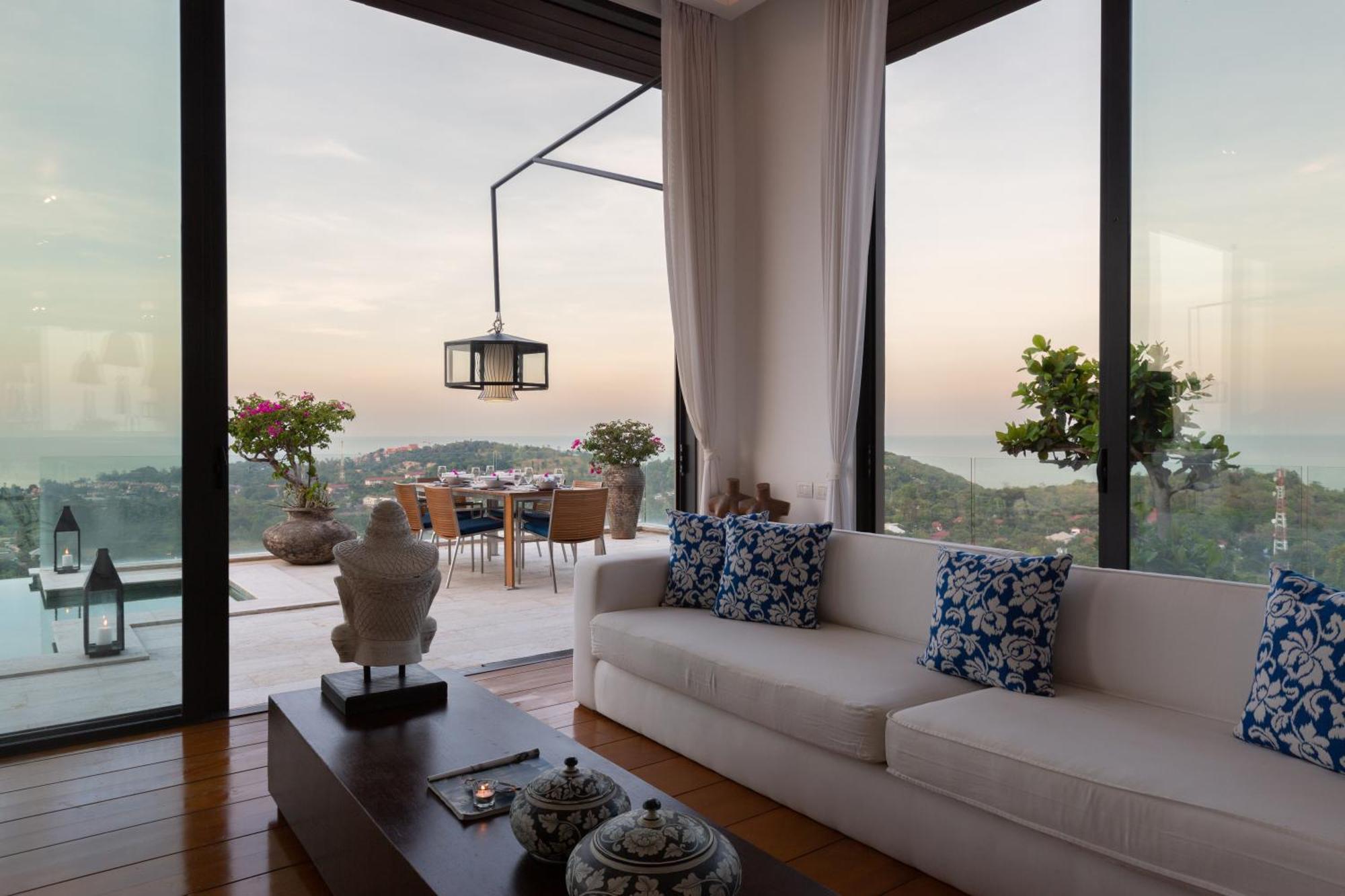 Villa Belle - Fully Serviced Private Sea View Villa With An Award Winning In-House Cook Choeng Mon Exteriér fotografie