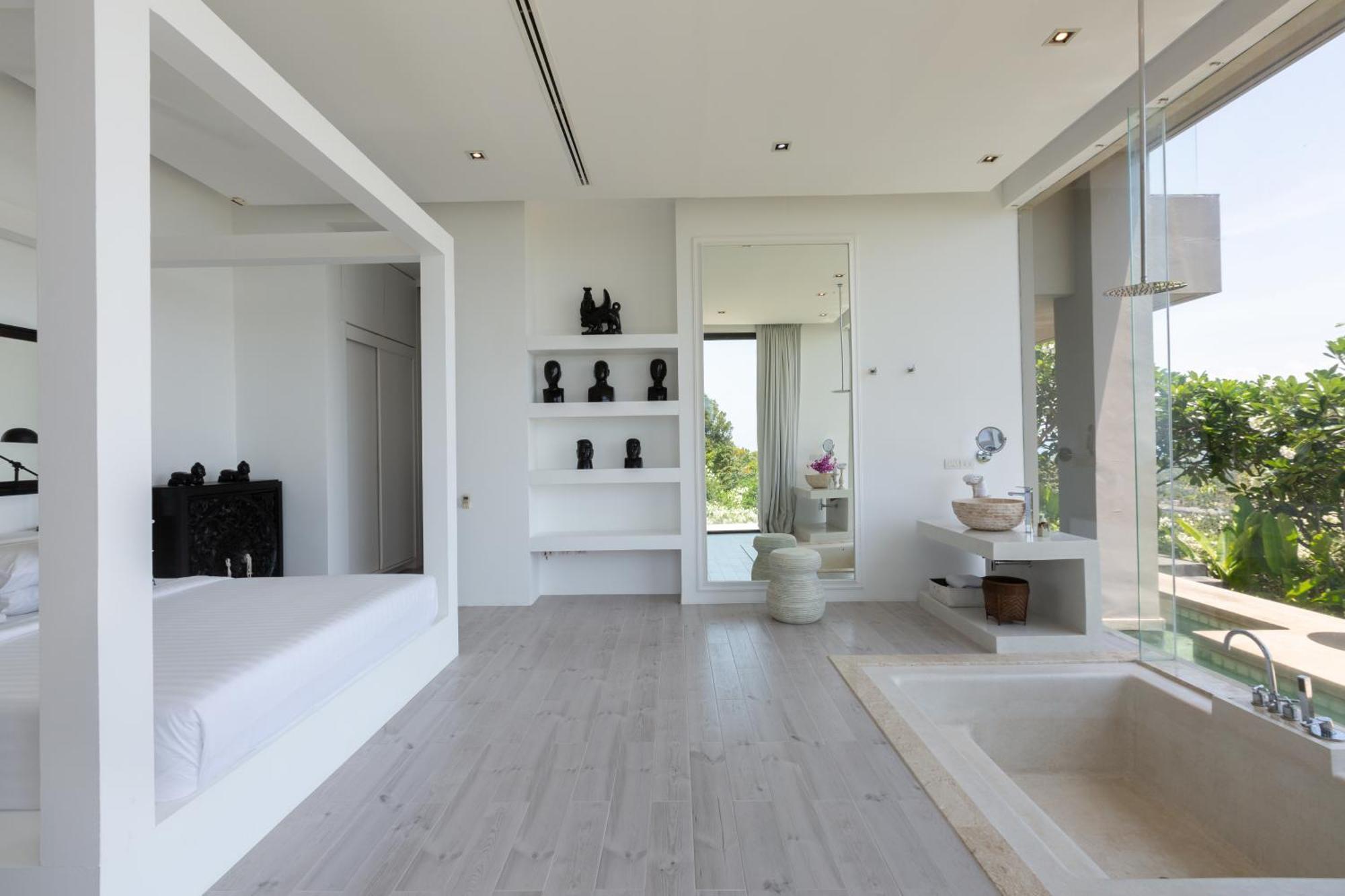 Villa Belle - Fully Serviced Private Sea View Villa With An Award Winning In-House Cook Choeng Mon Exteriér fotografie