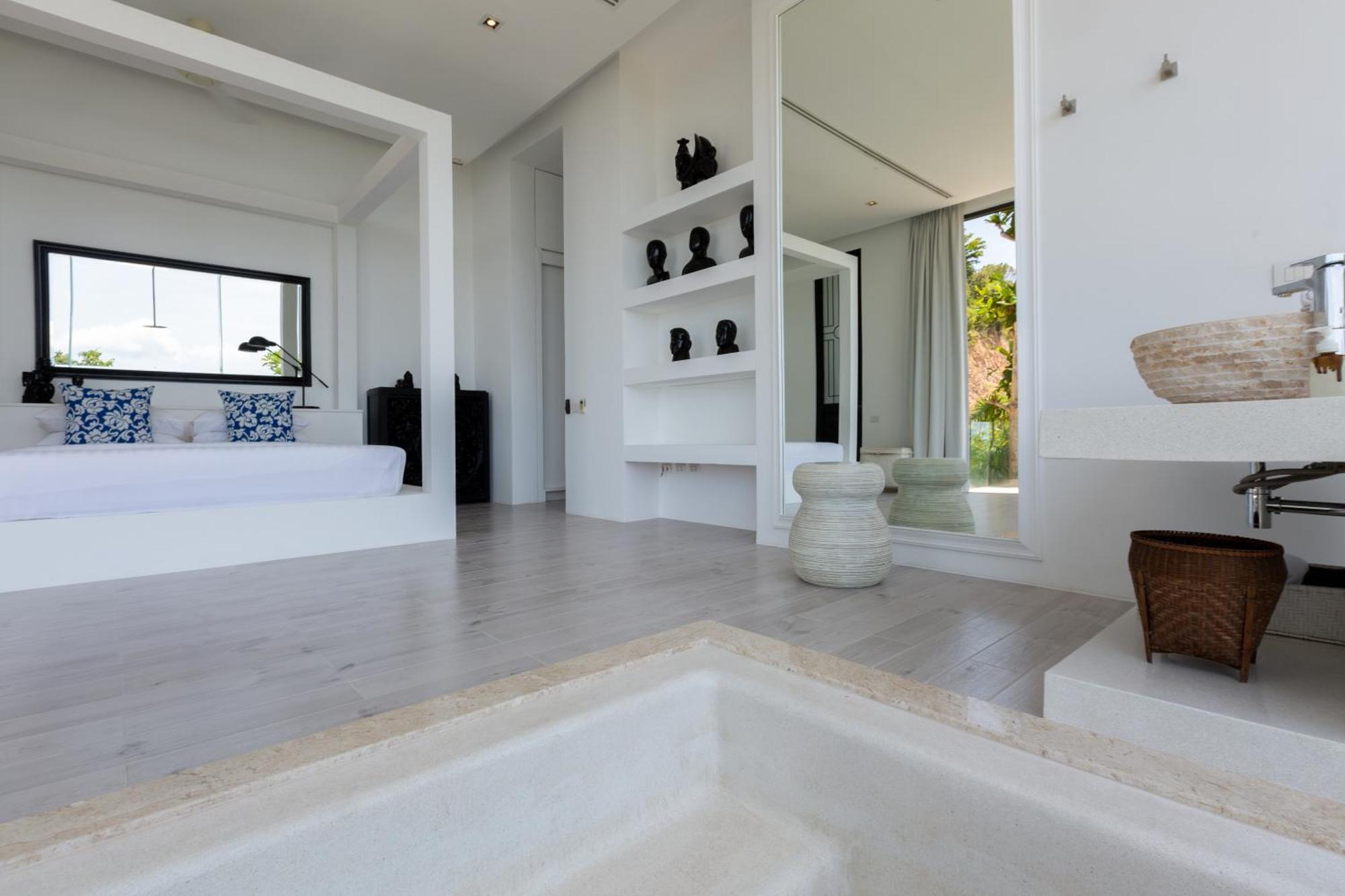 Villa Belle - Fully Serviced Private Sea View Villa With An Award Winning In-House Cook Choeng Mon Exteriér fotografie