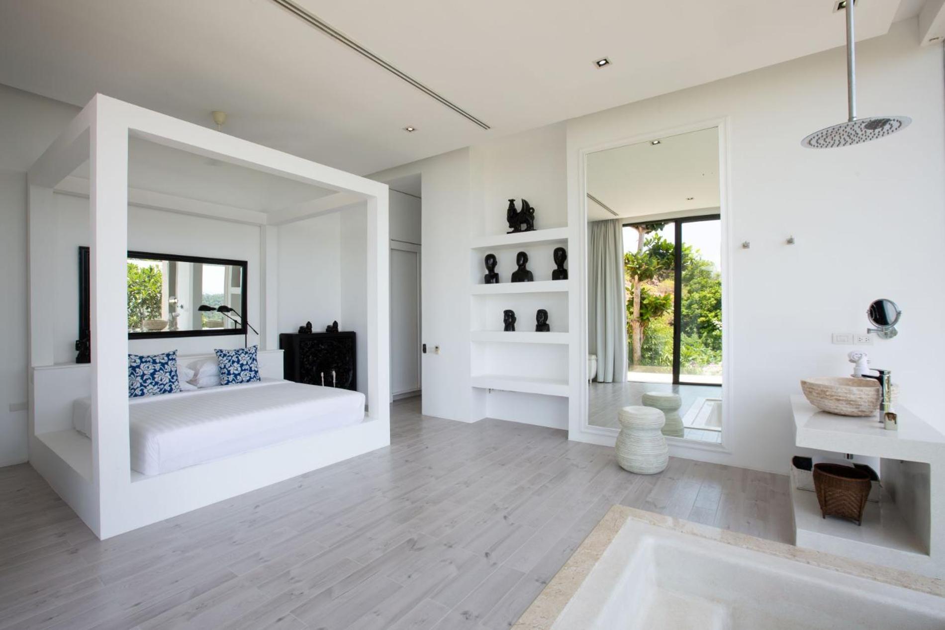 Villa Belle - Fully Serviced Private Sea View Villa With An Award Winning In-House Cook Choeng Mon Exteriér fotografie