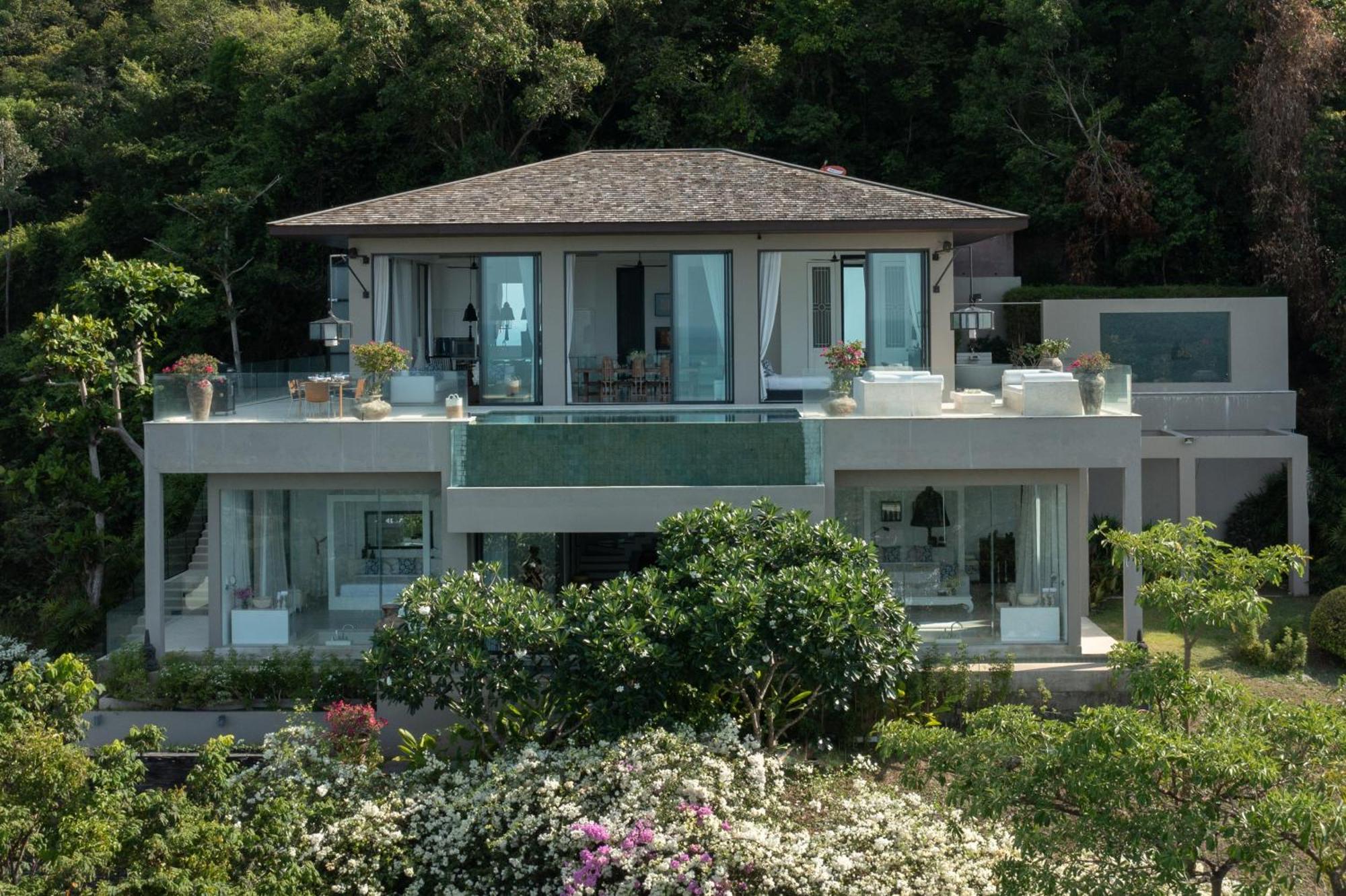 Villa Belle - Fully Serviced Private Sea View Villa With An Award Winning In-House Cook Choeng Mon Exteriér fotografie